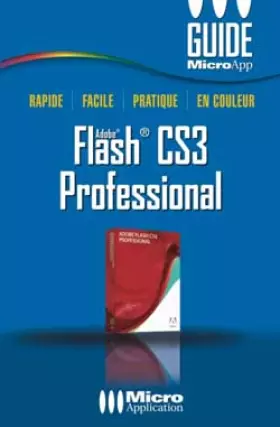 Couverture du produit · Flash CS3 Professional