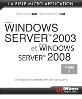 Couverture du produit · Windows Server 2003 et Windows Server 2008: Tome 2