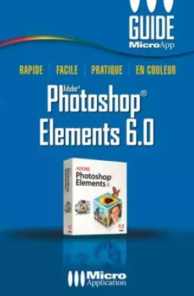 Couverture du produit · Adobe Photoshop Elements 6.0