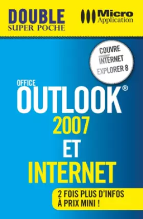 Couverture du produit · Office Outlook 2007 et internet
