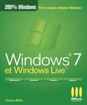 Couverture du produit · Windows 7 et Windows live