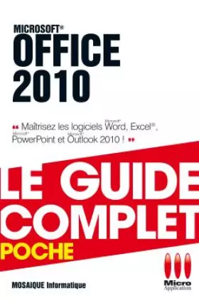 Couverture du produit · Office 2010