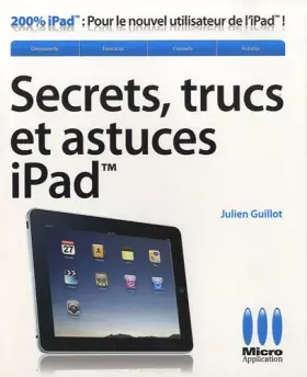 Couverture du produit · Secrets, trucs et astuces iPad
