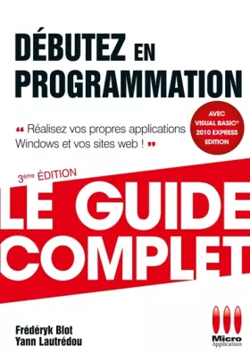Couverture du produit · Débutez en programmation