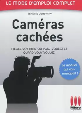 Couverture du produit · Caméras cachées