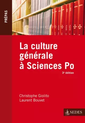 Couverture du produit · La culture générale à Sciences Po - 3e éd.