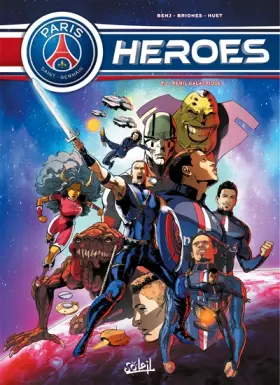Couverture du produit · Paris Saint-Germain Heroes T02: Péril galactique