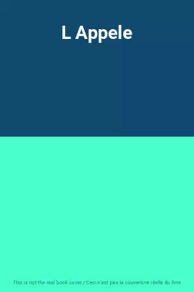 Couverture du produit · L Appele
