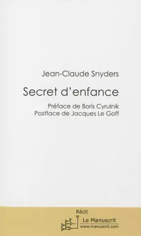 Couverture du produit · Secret d'Enfance