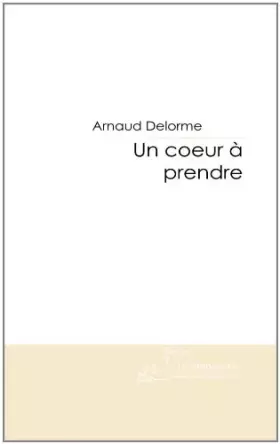 Couverture du produit · Un Coeur à Prendre