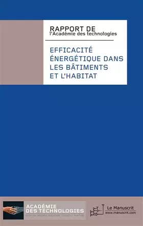 Couverture du produit · Efficacité énergétique dans les bâtiments