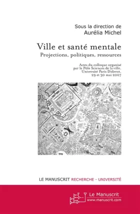 Couverture du produit · Ville et santé mentale