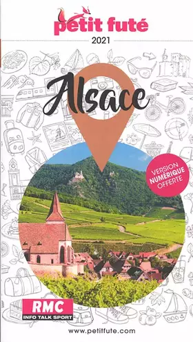 Couverture du produit · Guide Alsace 2021 Petit Futé