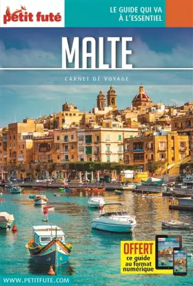 Couverture du produit · Guide Malte 2019 Carnet Petit Futé