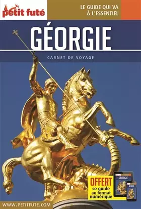 Couverture du produit · Guide Géorgie 2019 Carnet Petit Futé