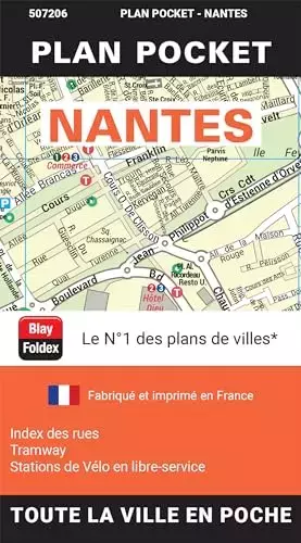 Couverture du produit · NANTES PLAN POCKET 2024