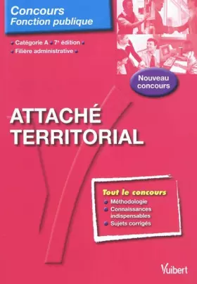 Couverture du produit · Attaché territorial