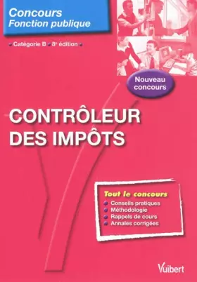 Couverture du produit · Contrôleur des impôts : Catégorie B