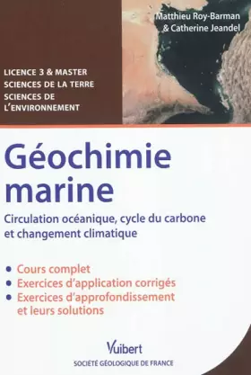 Couverture du produit · Géochimie marine