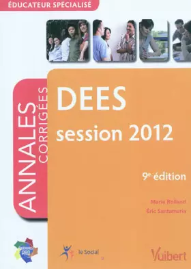 Couverture du produit · DEES annales corrigées : Session 2012