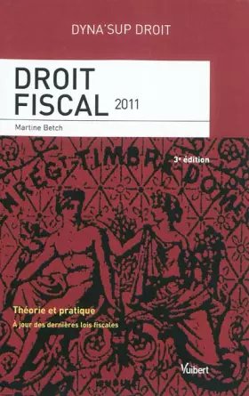 Couverture du produit · Droit fiscal
