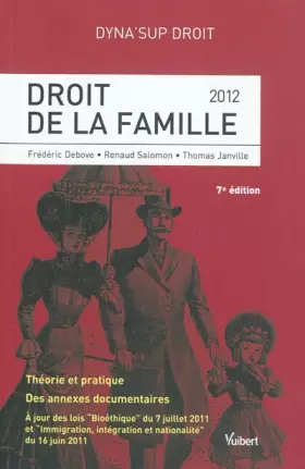 Couverture du produit · Droit de la famille