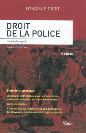 Couverture du produit · Droit de la police