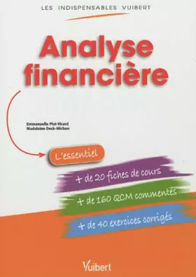 Couverture du produit · Analyse financière
