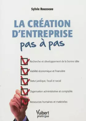 Couverture du produit · La création d'entreprise pas à pas