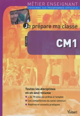 Couverture du produit · Je prépare ma classe CM1