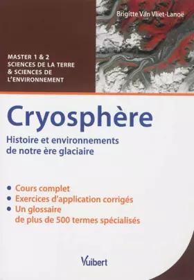 Couverture du produit · Cryosphère