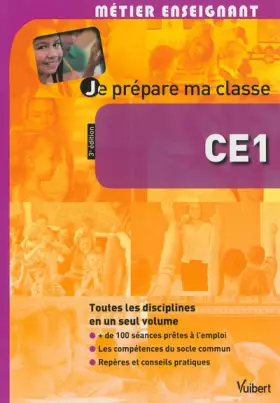 Couverture du produit · Je prépare ma classe de CE1 - Métier enseignant