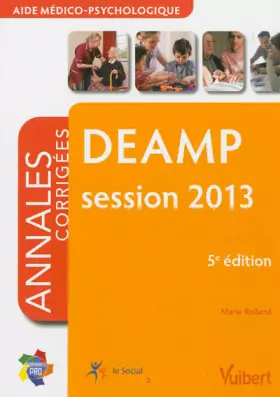 Couverture du produit · DEAMP annales corrigées : Session 2013