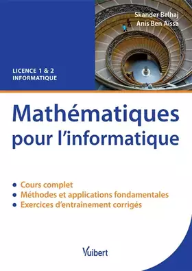 Couverture du produit · Mathématiques pour l'informatique - Licence 1 & 2 Informatique