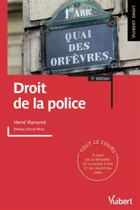Couverture du produit · Droit de la police