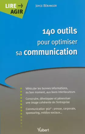 Couverture du produit · 140 outils pour optimiser sa communication