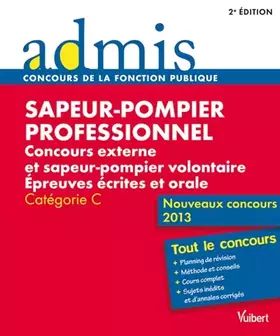 Couverture du produit · Concours sapeur-pompier professionnel cat C