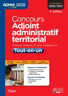 Couverture du produit · Adjoint administratif territorial