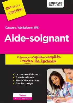 Couverture du produit · Concours aide-soignant - Admission en IFAS