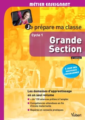 Couverture du produit · Je prépare ma classe de grande section 4e edt