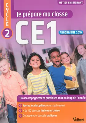 Couverture du produit · Je prépare ma classe - Cycle 2 - CE1