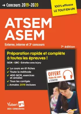 Couverture du produit · Concours atsem et asem cat C