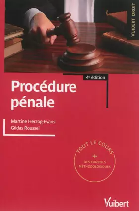 Couverture du produit · Procédure pénale