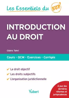 Couverture du produit · Introduction au droit