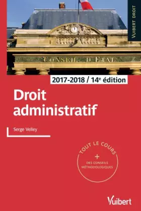 Couverture du produit · Droit administratif 2017-2018