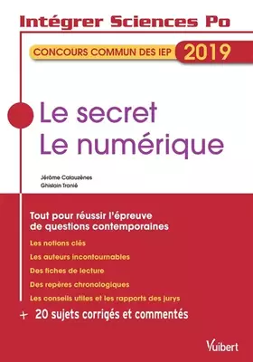 Couverture du produit · Le secret. Le numérique