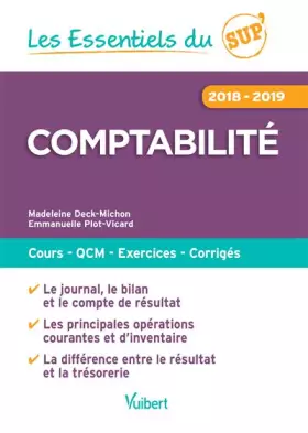 Couverture du produit · Les essentiels du sup comptabilité 2018/2019