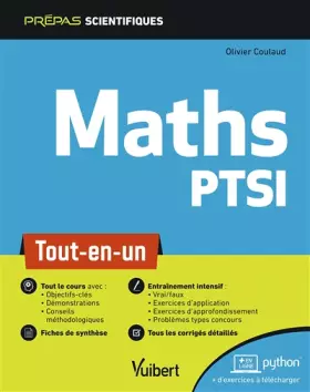 Couverture du produit · Mathématiques PTSI: Tout-en-un