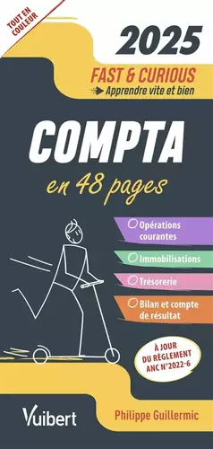 Couverture du produit · Fast & Curious Comptabilité 2025: À jour de la réforme du PCG