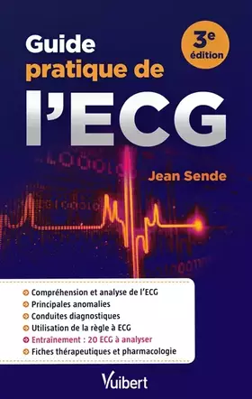 Couverture du produit · Guide pratique de l'ECG